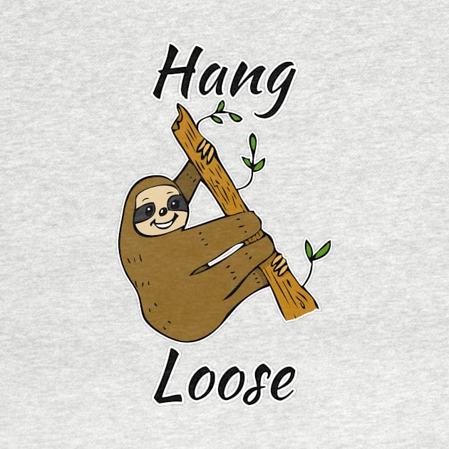 Hang Loose Sloth by headrubble